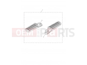 Triumph 2017 BONNEVILLE BOBBER Rear Footrest, Pair