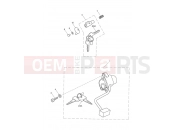 Triumph 2007 THRUXTON 900 CARBS Ignition Switch & Steering Lock