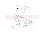 Triumph 2008 THRUXTON 900 EFI Seat
