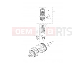 Triumph 2008 THRUXTON 900 EFI Crankshaft, Connecting Rods...