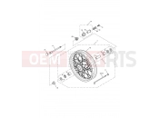 Triumph 2010 THRUXTON 900 EFI Front Wheel