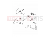 Triumph 2010 THRUXTON 900 EFI Exhaust System