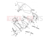 Triumph 2013 STREET TRIPLE 560477 > Rear Bodywork & Seat