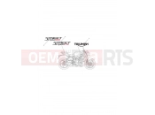 Triumph 2013 STREET TRIPLE 560477 > Decals 657137