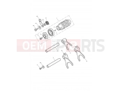 Triumph 2013 STREET TRIPLE 560477 > Gear Selector Drum