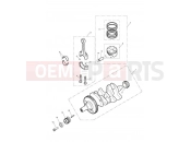 Crankshaft, Connecting Rods... - Triumph Street Triple RS > 966534 2021