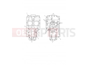 Triumph 2002 AMERICA CARBS Crankcase Fixings