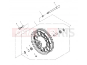 Triumph 2011 AMERICA EFI Front Wheel 468391
