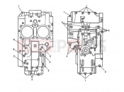 Triumph 2011 AMERICA EFI Crankcase Bolts