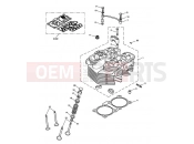 Triumph 2011 AMERICA EFI Cylinder Head & Valves
