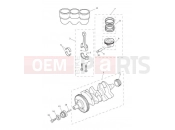 Triumph 2021 Tiger 850 Sport Crankshaft,ConnectingRods Piston