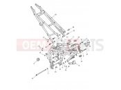 Triumph 2021 Tiger 850 Sport Main Frame & Fittings