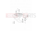 Bodywork - Rear Rack - Triumph TIGER 885i 71699 > 124105 2000