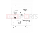 Ignition Switch & Lock Set - Triumph TIGER 885i 71699 > 124105 2000