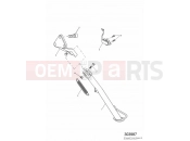 Side Stand - Triumph TIGER 885i 71699 > 124105 2000