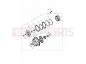 Clutch - Triumph TIGER 885i 71699 > 124105 2000