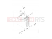 Rear Suspension Unit - Triumph TIGER 955i 198875 > 2005