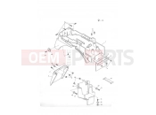 Rear Mudguard & Battery Box - Triumph TIGER 955i 198875 > 2005