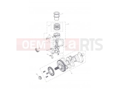 Triumph 2007 Tiger 1050 Crankshaft,ConnectingRods Piston