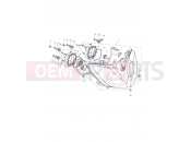 Triumph 2007 Tiger 1050 Headlight Assembly