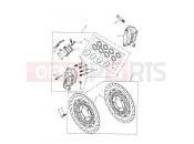 Triumph 2010 Tiger 1050 Front Brake Caliper & Discs