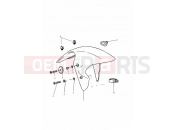 TRIUMPH DAYTONA 595 / 955i Front Mudguard US,CA,SG Only