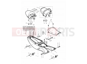 Bodywork Side panels - Triumph DAYTONA 595 / 955i 2001