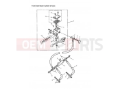 Triumph 1992 DAYTONA 750/1000 Front Brake Master Cylinder