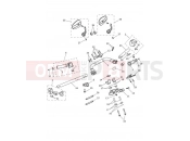 TRIUMPH STREET CUP Handlebars, Top Yoke & Mirrors