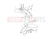 Triumph 2019 STREET CUP Mudguards