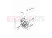 Triumph 2000 LEGEND TT Front Wheel