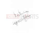 TRIUMPH LEGEND TT Gear Selector Drum