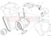 DUCATI 2022 Diavel 1260 S WATER PUMP