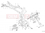 DUCATI 2022 Diavel 1260 S FOOTRESTS, RIGHT
