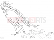 DUCATI 2022 Hypermotard 950 SP REAR FRAME COMP.