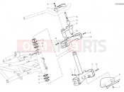 DUCATI 2022 Multistrada V2 STEERING HEAD BASE ASSEMBLY
