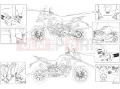 DUCATI Multistrada V4 POSITIONING PLATES [XST:JAP]