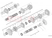 DUCATI Multistrada V2 S Travel GEAR BOX