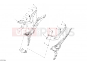 DUCATI 2022 Multistrada V2 S SIDE BODY PANELS