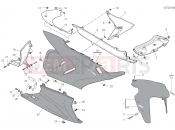 DUCATI 2022 Supersport 950 RH FAIRING