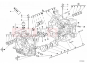 DUCATI 2003 Sporttouring ST4 S CRANKCASE » ENGINE CASE