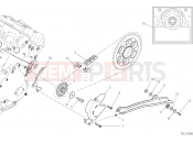 DUCATI 2022 Panigale V4 SP FRONT SPROCKET - CHAIN