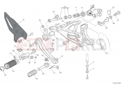 DUCATI 2022 Panigale V4 SP FOOTRESTS, RIGHT