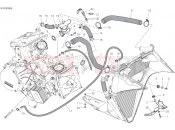 DUCATI Panigale V2 COOLING CIRCUIT