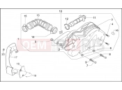 APRILIA SCARABEO 2012 Scarabeo 300 Light FRAME » Air box