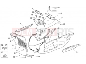 APRILIA SCARABEO 2012 Scarabeo 300 Light FRAME » Central body