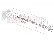 APRILIA SCARABEO 2012 Scarabeo 300 Light ENGINE » Clutch
