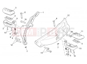 APRILIA SCARABEO 2012 Scarabeo 300 Light FRAME » Foot rests