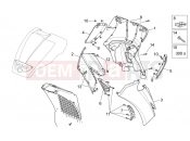 APRILIA SCARABEO 2012 Scarabeo 300 Light FRAME » Front body II