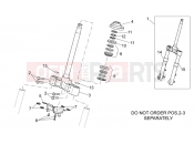 APRILIA SCARABEO 2012 Scarabeo 300 Light FRAME » Front fork I